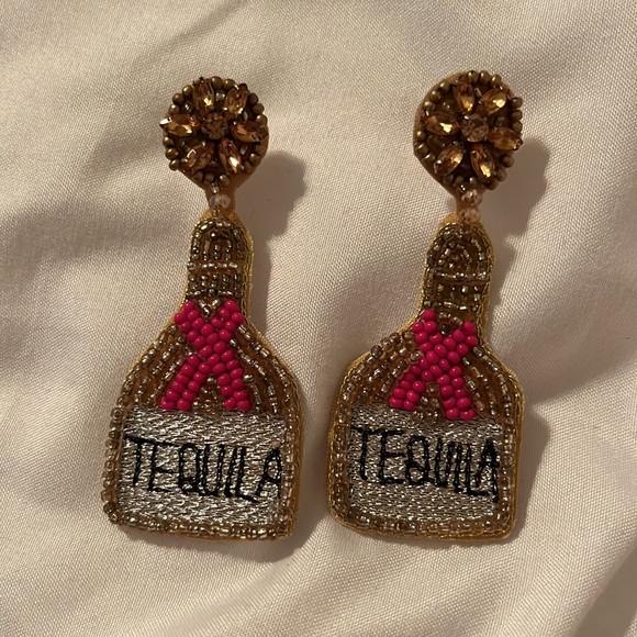 Jewelry Tequila Bottle Earrings Poshmark